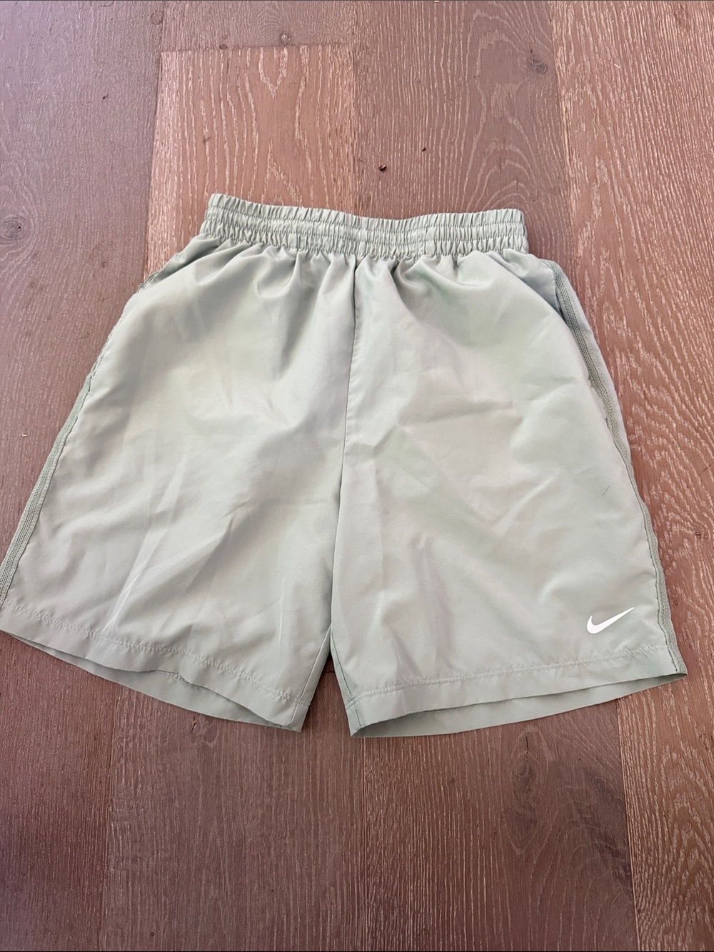Nike Men's Sage Green Athletic Shorts